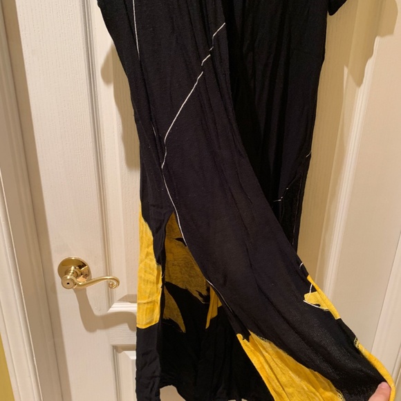 Wrap Maxi Dress with Long Coat/ Size M - Picture 9 of 13